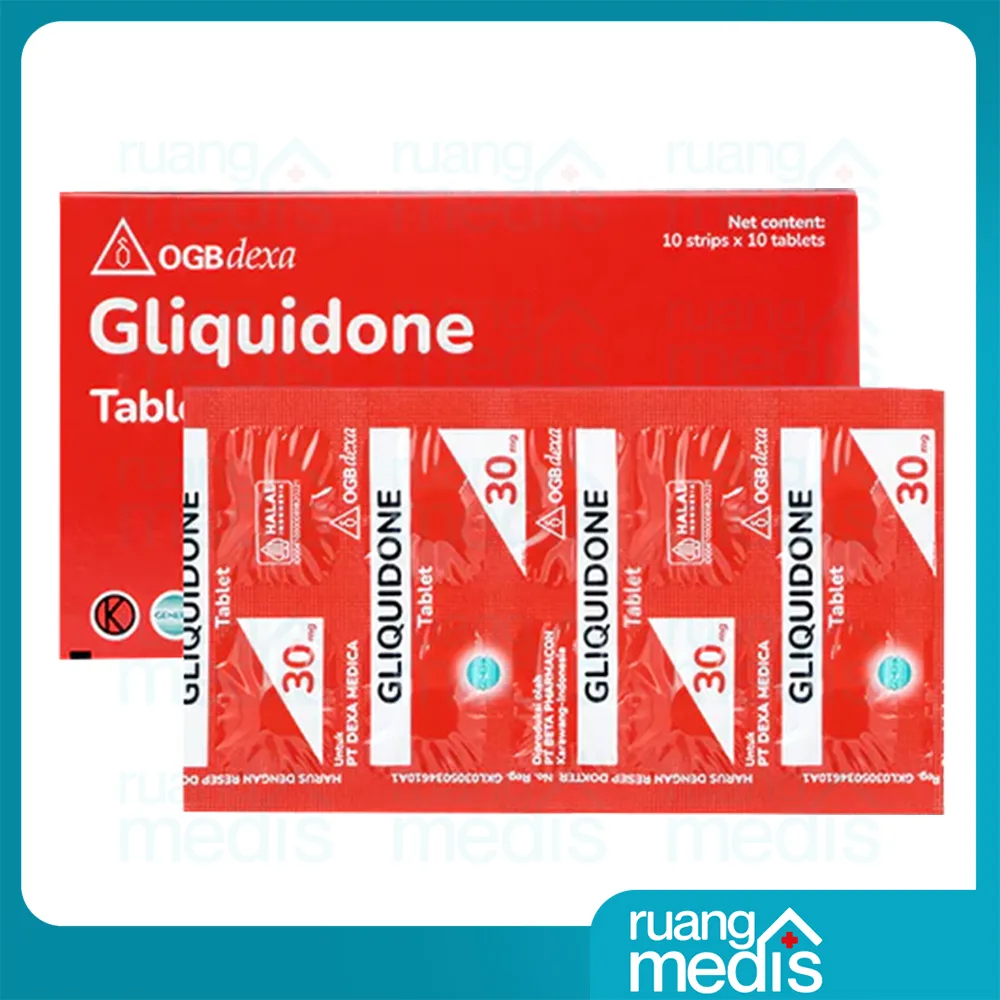 GLIQUIDONE 30 MG TAB DEXA