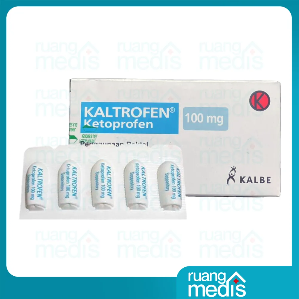 KALTROFEN SUPP 100 MG