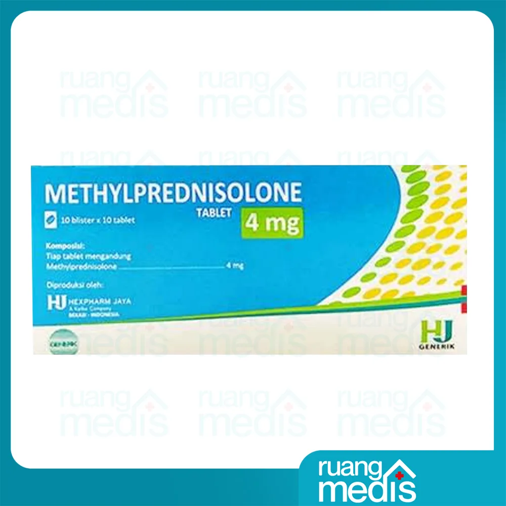 Foto METHYLPREDNISOLONE 4 MG HXP TAB 2