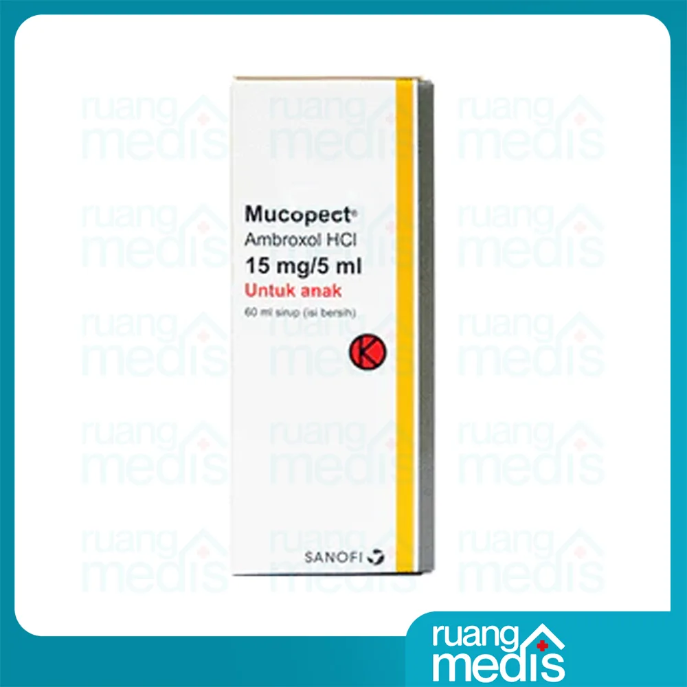 MUCOPECT 15MG/5 ML @ 60 ML