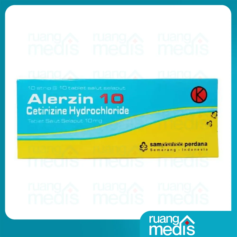 Foto ALERZIN 10 MG TAB SAMPHARINDO 2