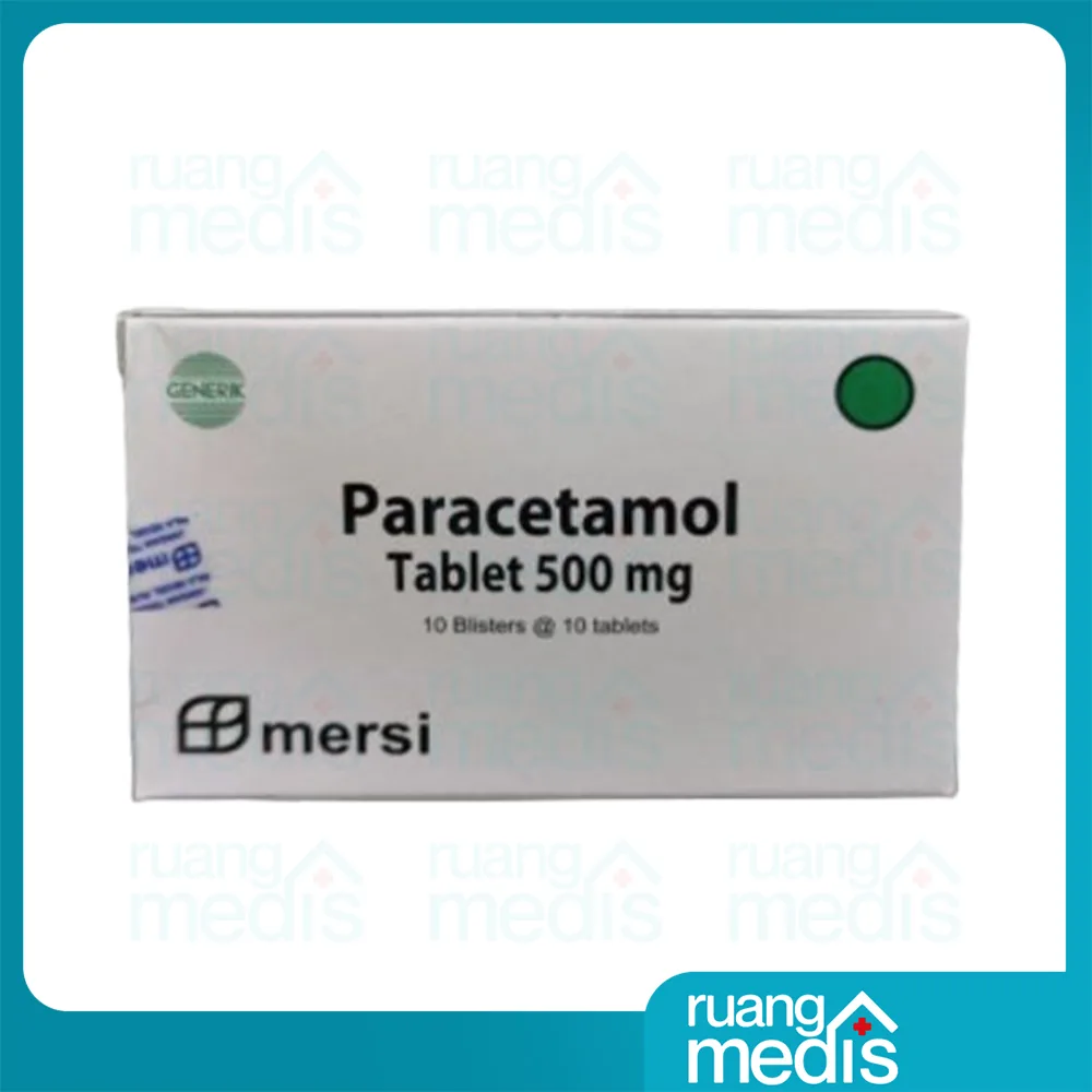 Foto PARACETAMOL 500 MG Mersi TAB 3