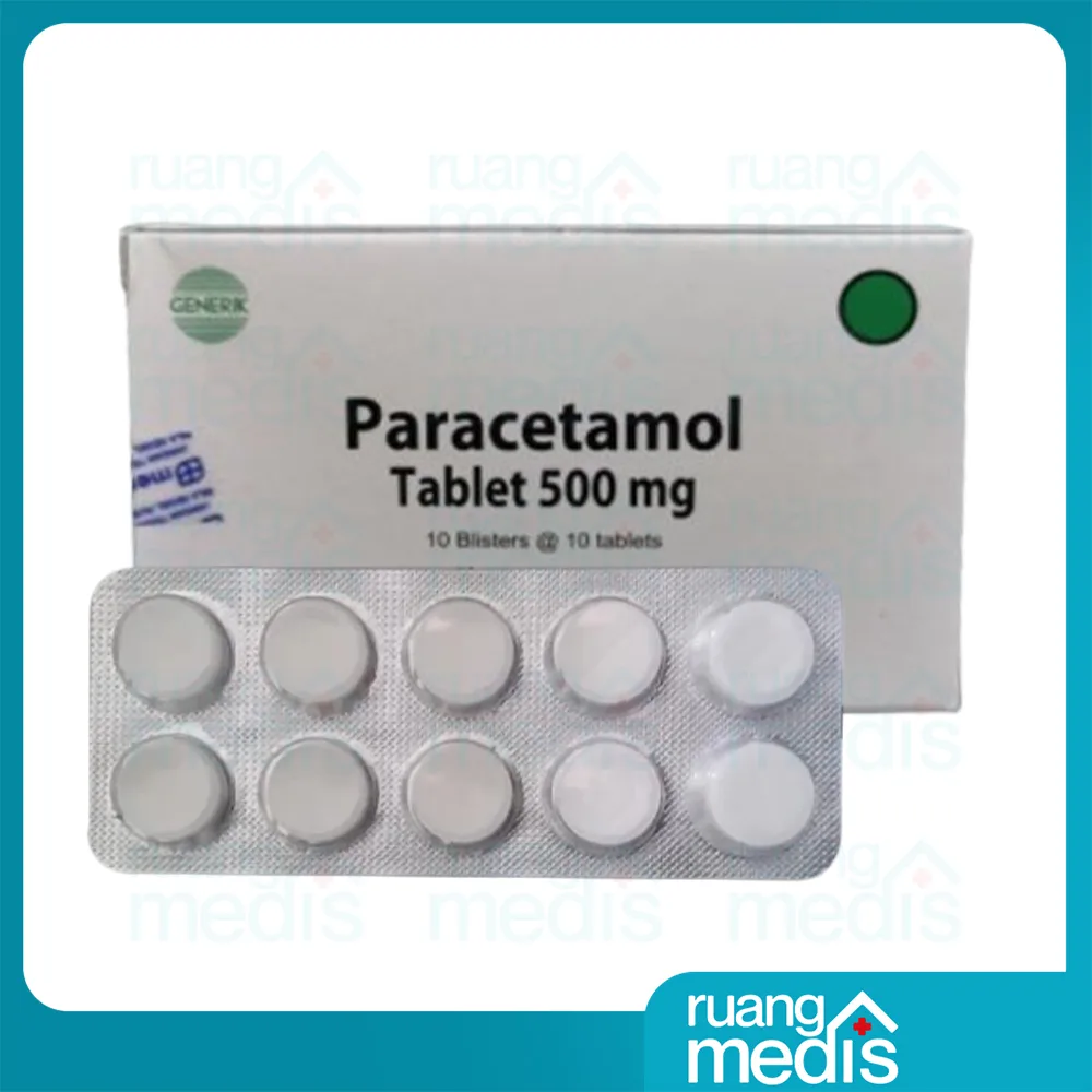 Foto PARACETAMOL 500 MG Mersi TAB 2