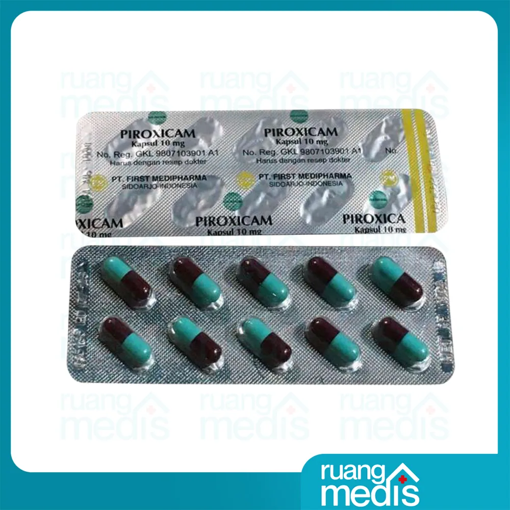 Foto PIROXICAM 10 MG First Medifarma KAPS 3