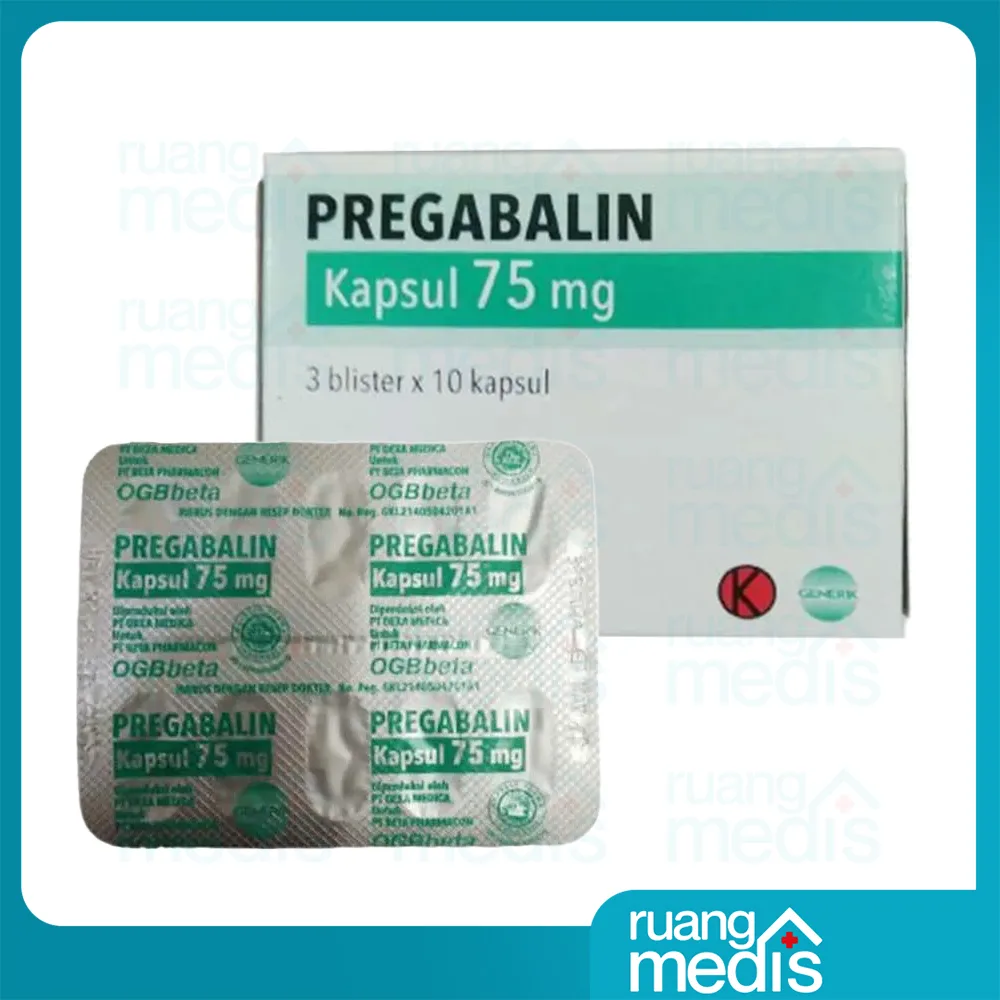 PREGABALIN 75 MG OGB BETA PHARMA KAP