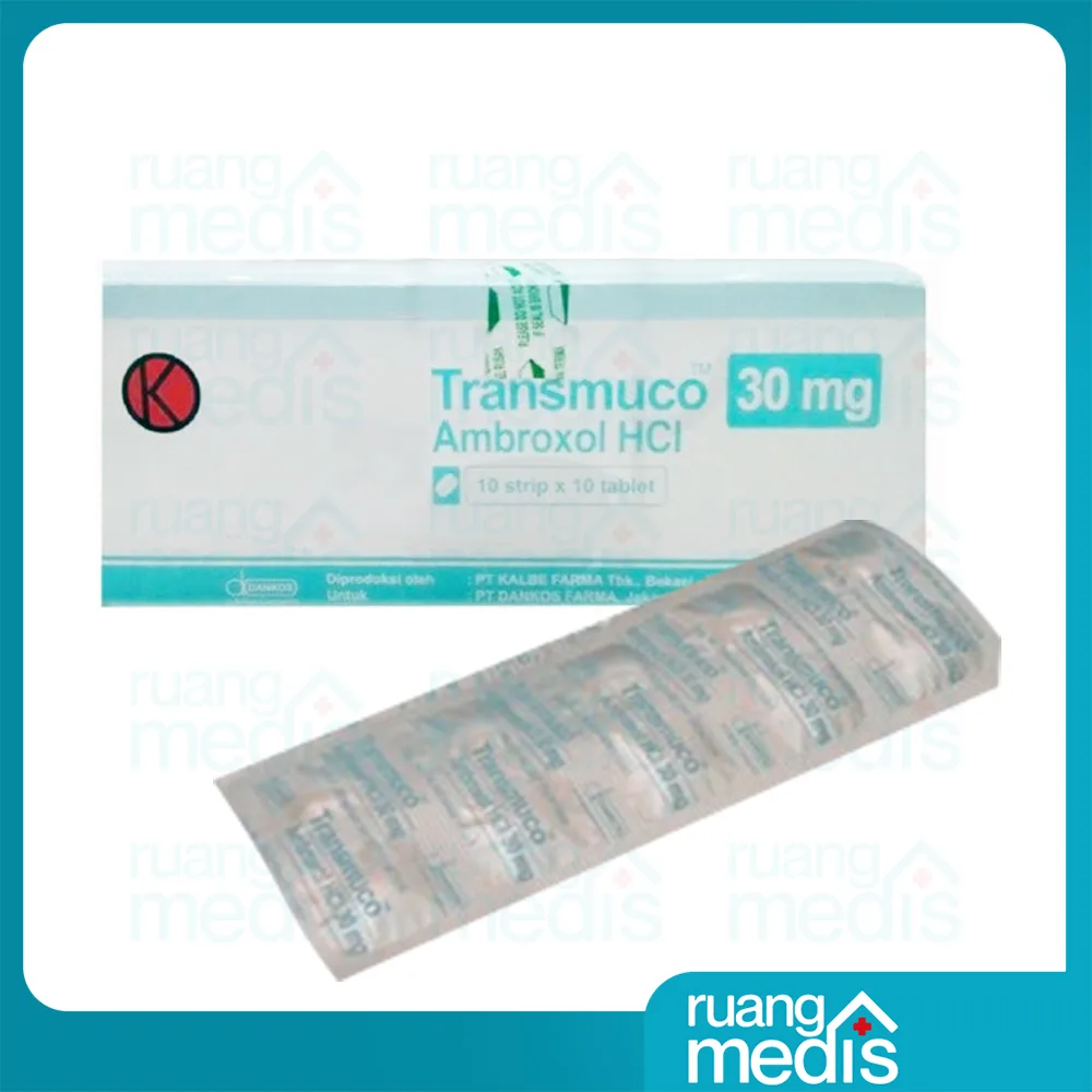 TRANSMUCO TAB 30 MG