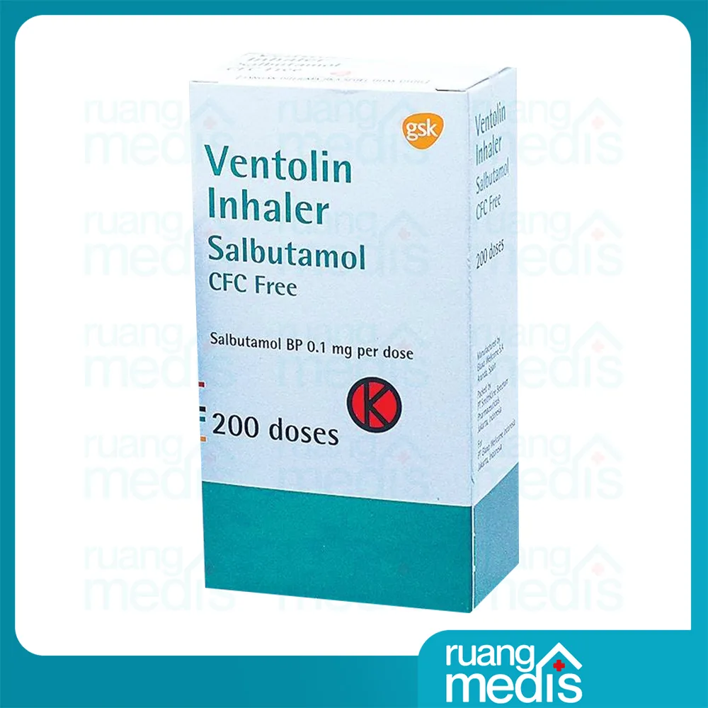 Foto VENTOLIN INHALER Gsk200 Doses 4