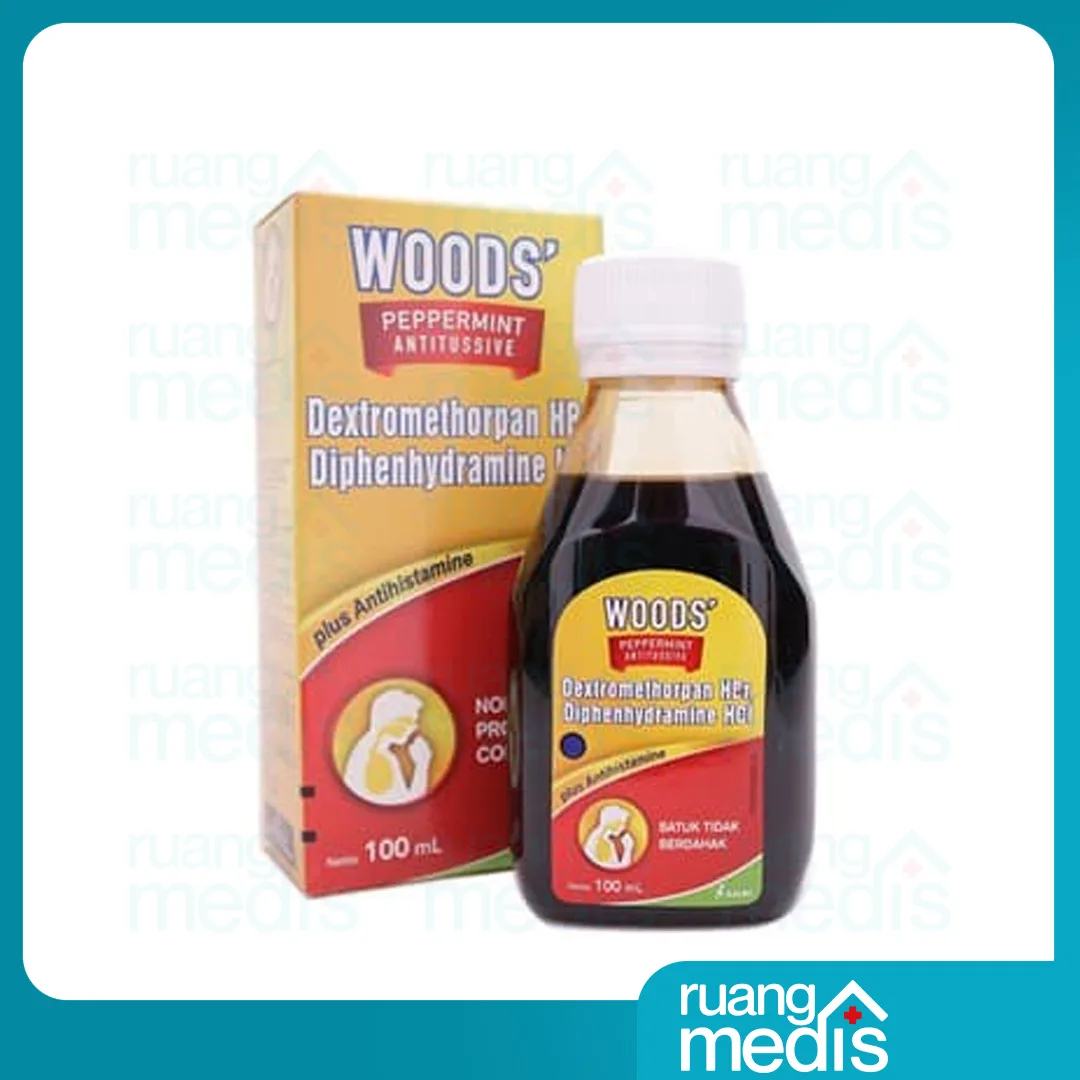 WOODS' PEPPERMINT ATT @100 ML