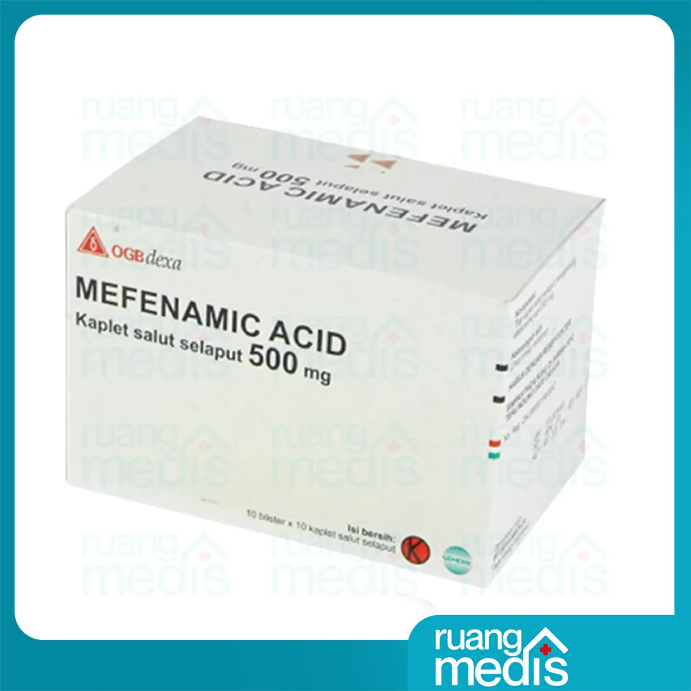 Foto ASAM MEFENAMAT 500 MG TAB Dexa 2