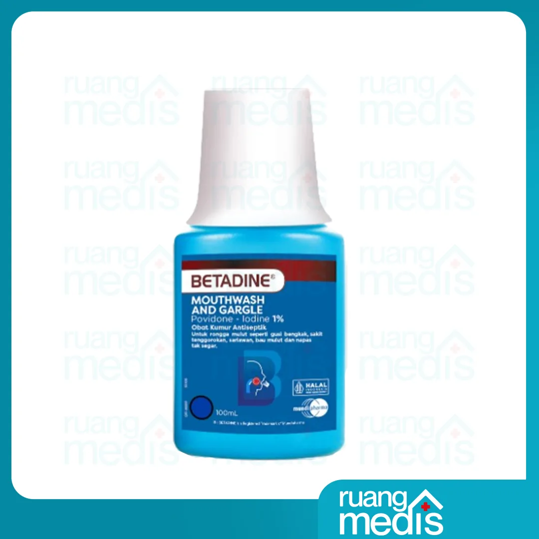 BETADINE KUMUR 1% @ 100 ML