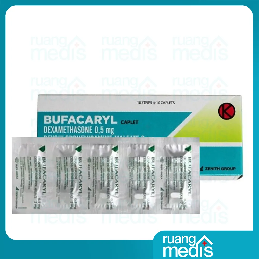 BUFACARYL KAPLET 2/0.5MG