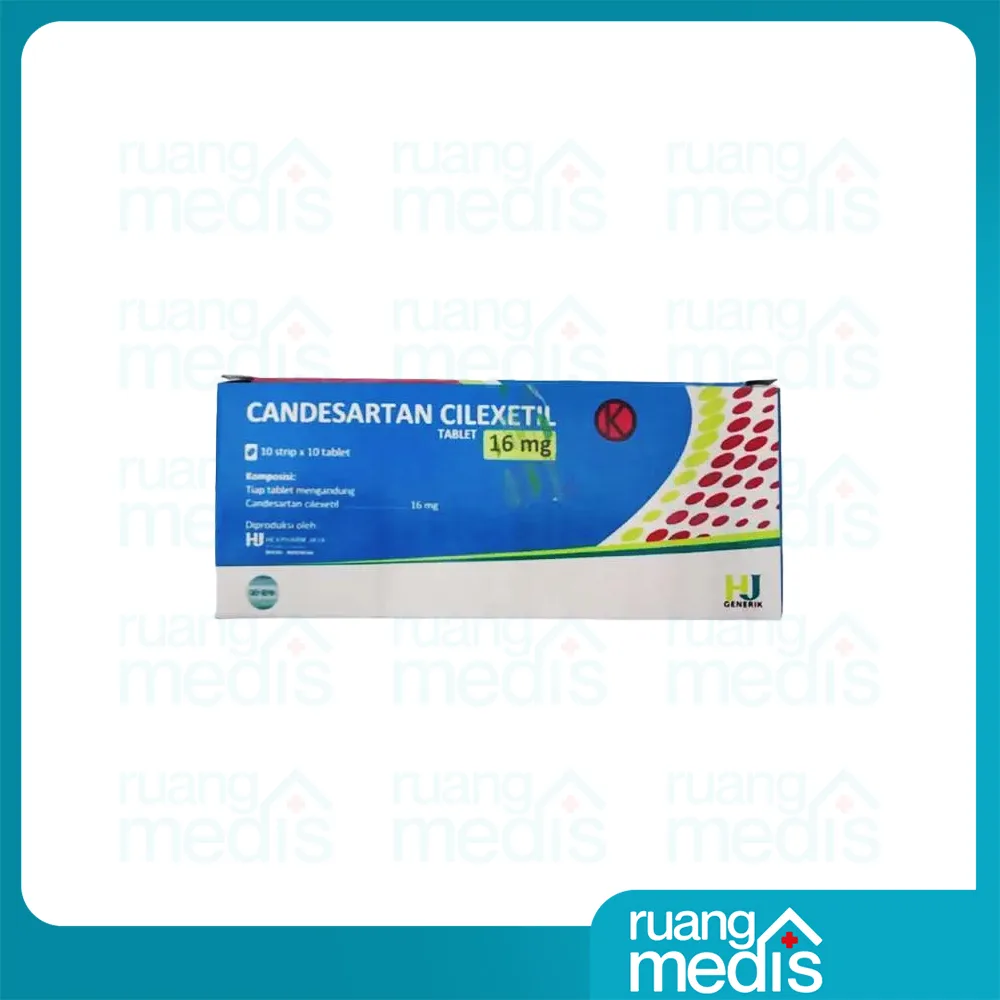 Foto CANDESARTAN CILEXETIL 16 MG TAB HXP 2