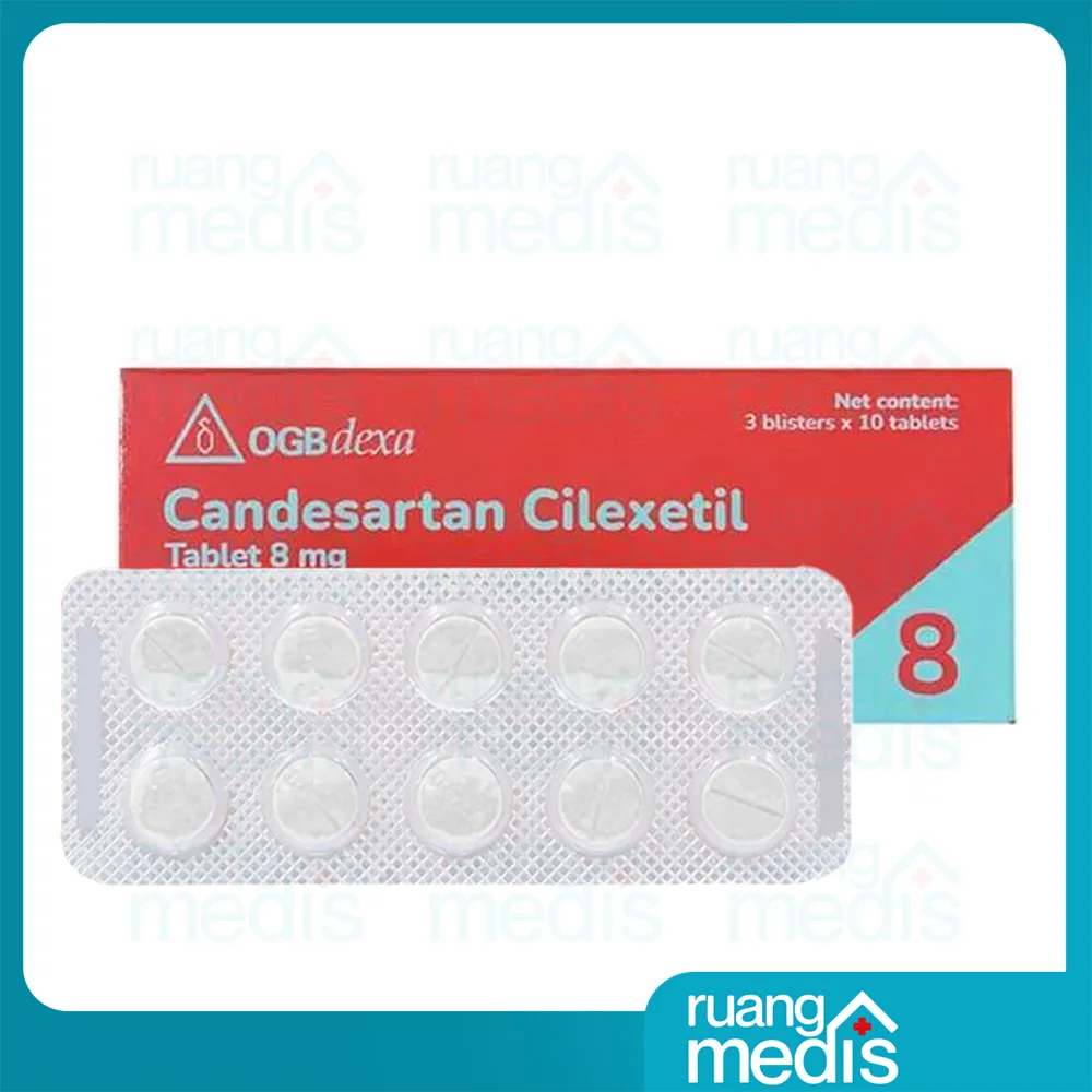 Foto CANDESARTAN CILEXETIL 8 MG TAB DEXA 2