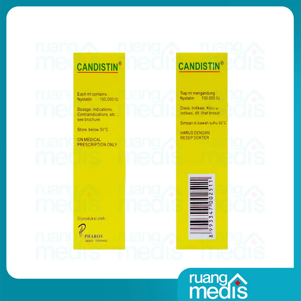 Foto CANDISTIN DROPS 100.000 IU/ML 12 ML PHAROS 2