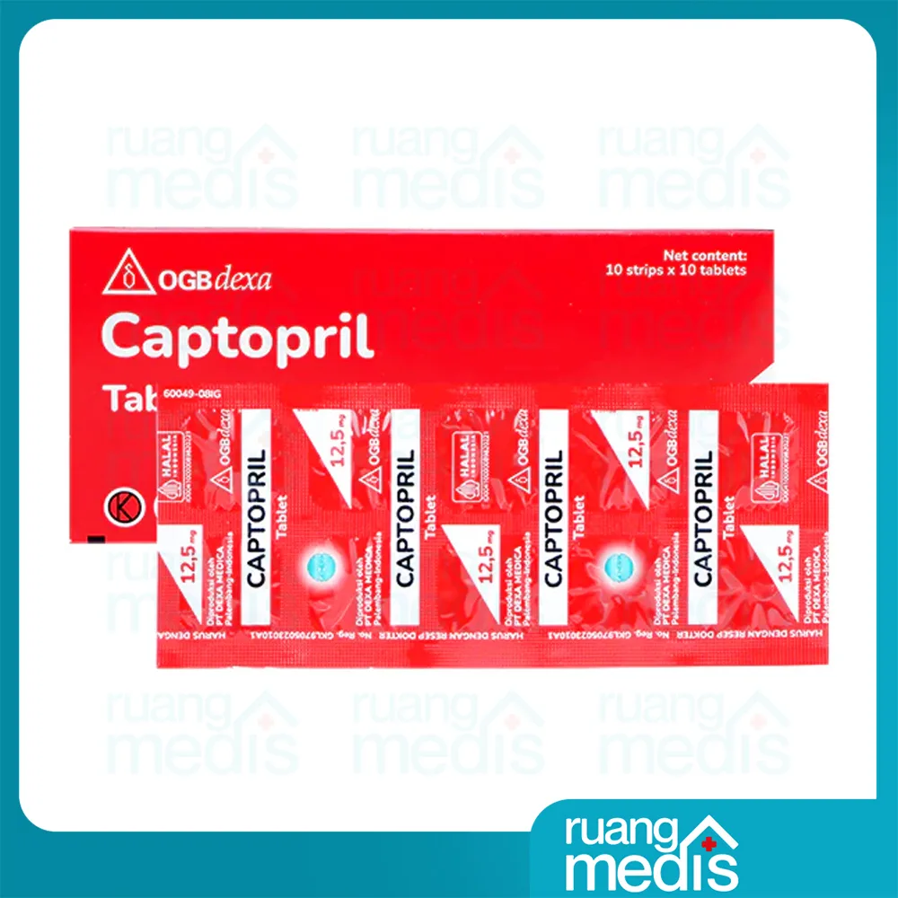 CAPTOPRIL 12.5 MG Dexa