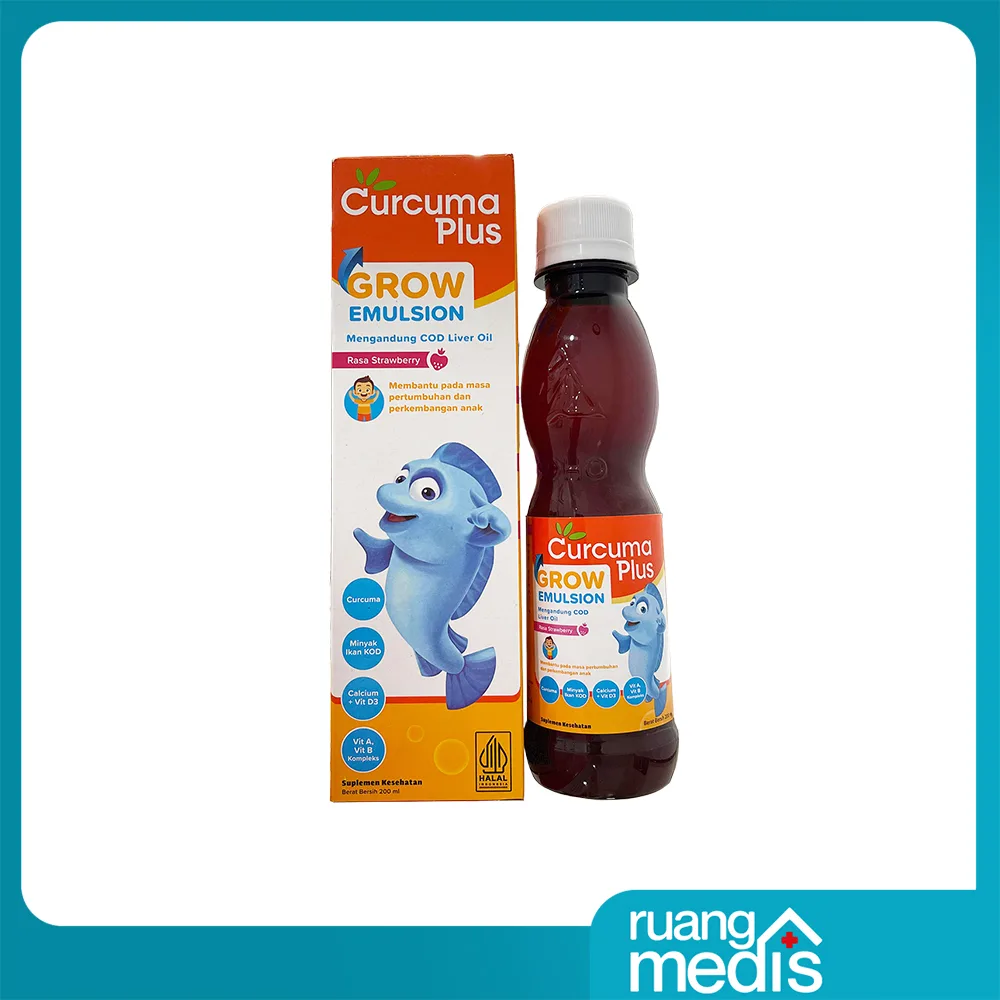 CURCUMA PLUS GROW ORANGE @ 200 ML