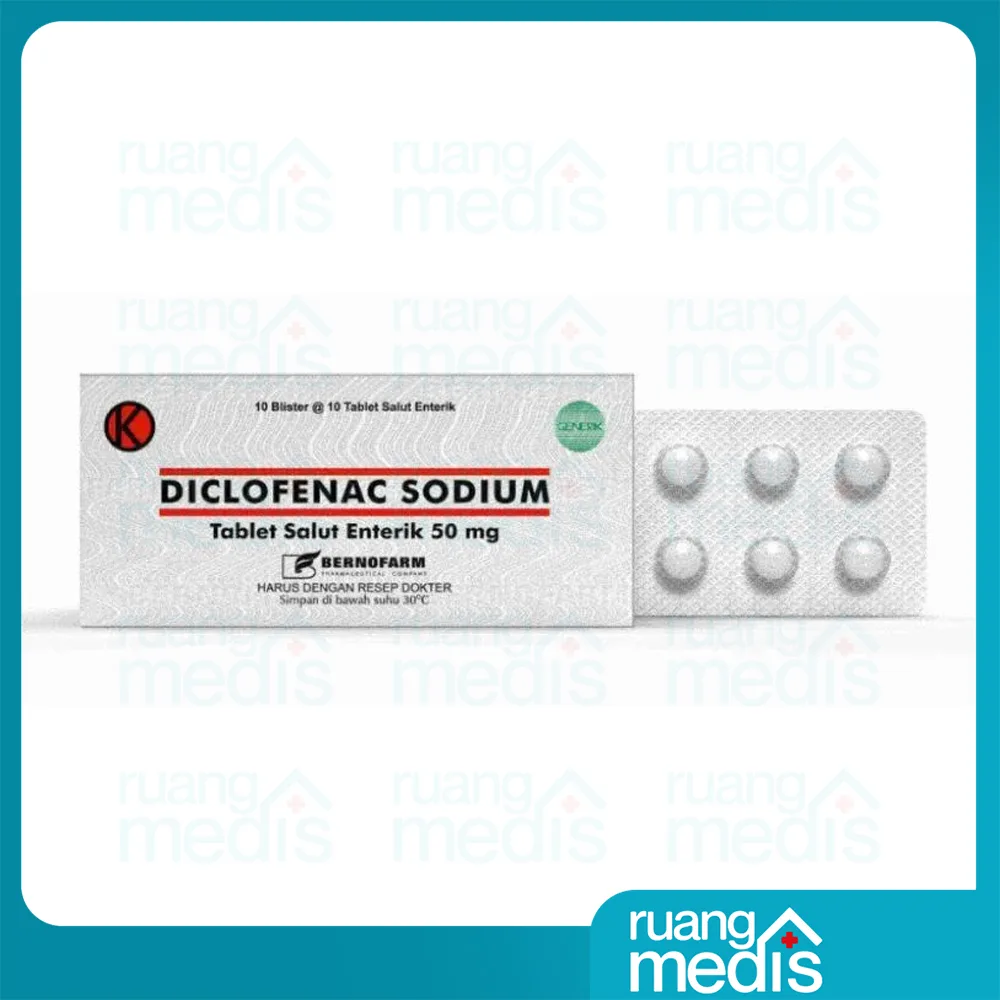 DICLOFENAC SODIUM 50 MG TAB Bernofarm