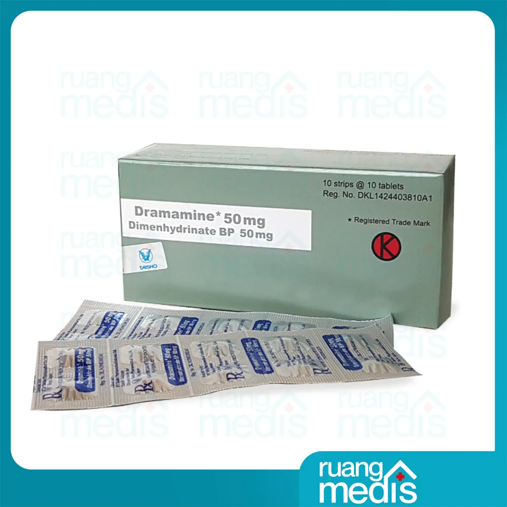 DRAMAMINE 50 MG TAB TAISHO