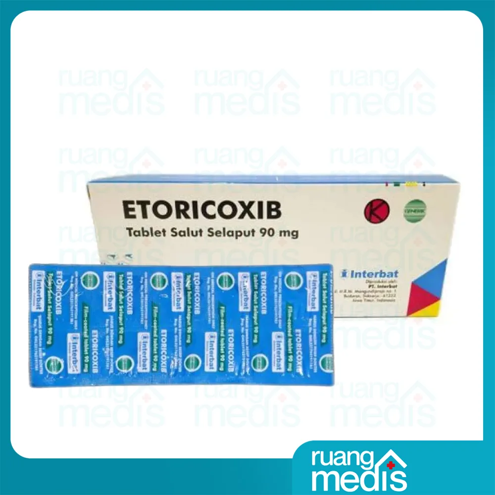 ETORICOXIB Interbat TAB 90 MG