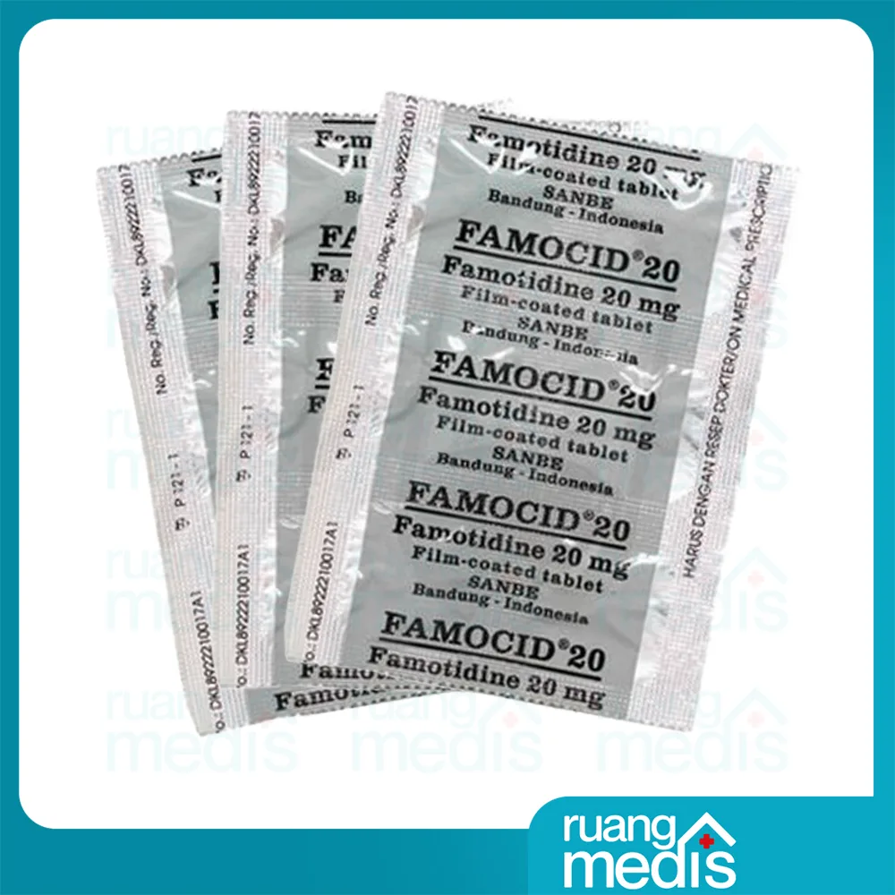 Foto FAMOCID 20 MG TAB SANBE 3